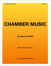 Chamber Music SATB choral sheet music cover